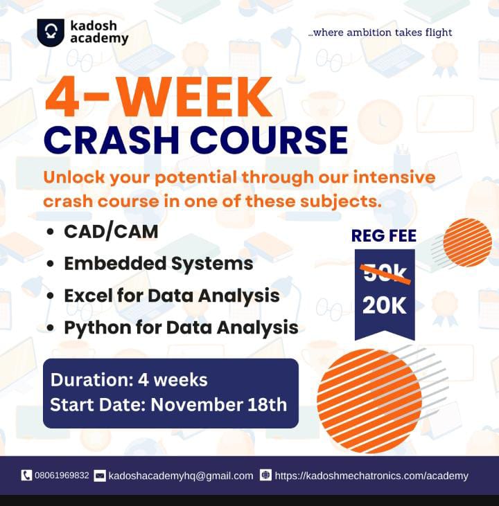 4-Week Crash Course